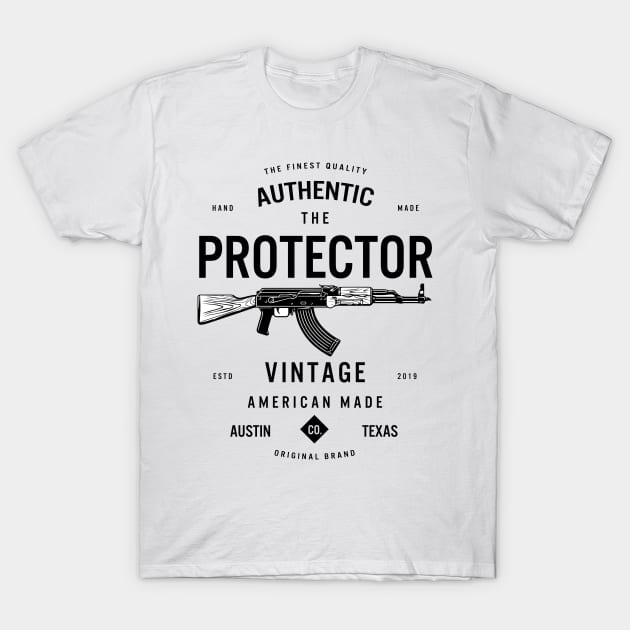 The Rifle Protector T-Shirt by JakeRhodes